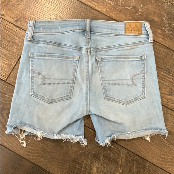 AEO Next Level Stretch Midi Shorts - Picture 3 of 9